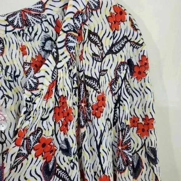 Roamans Plus Size Crinkle Tunic Blouse Top. Brand new size 36W - Picture 7 of 8